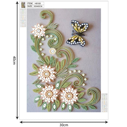 Paper Quilling - Special Shaped Drill Diamond Painting 30*40CM