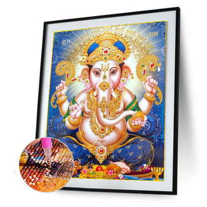 Buddha Elephant - Full Round Drill Diamond Painting 30*40CM