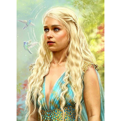 Game of Thrones - Full Round Drill Diamond Painting 40*60CM