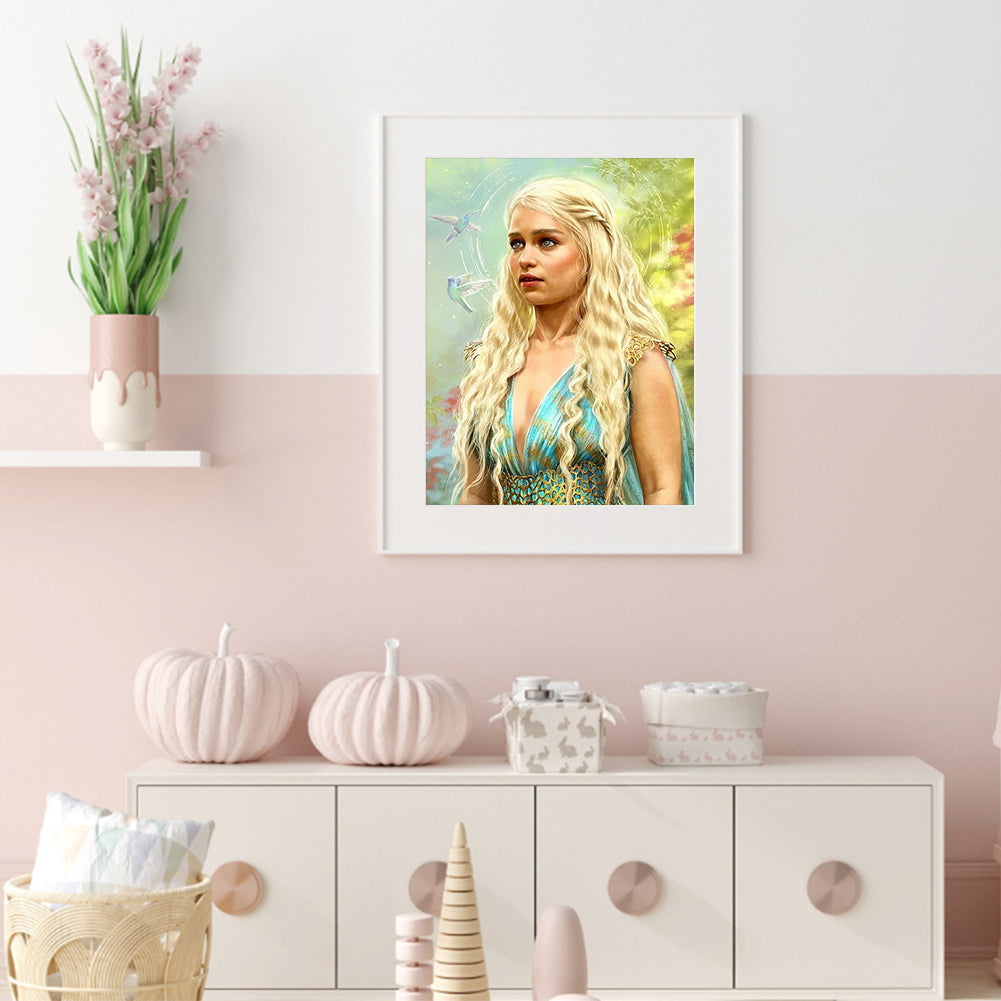 Game of Thrones - Full Round Drill Diamond Painting 40*60CM