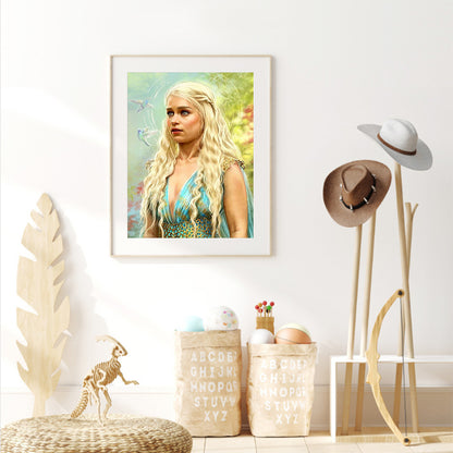 Game of Thrones - Full Round Drill Diamond Painting 40*60CM