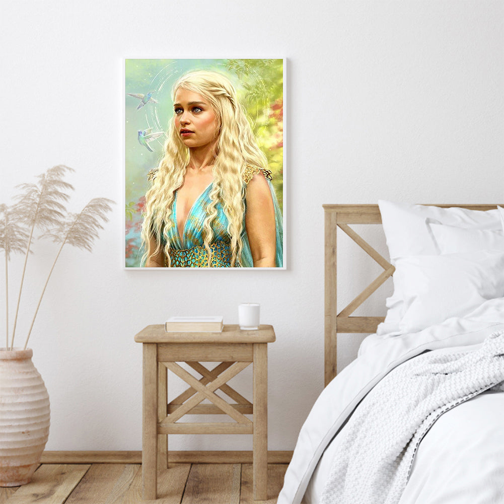 Game of Thrones - Full Round Drill Diamond Painting 40*60CM