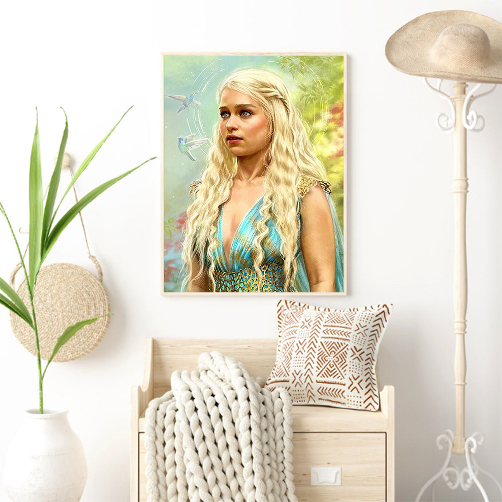 Game of Thrones - Full Round Drill Diamond Painting 40*60CM