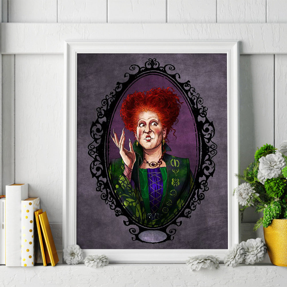 Halloween Character - Full Round Drill Diamond Painting 30*40CM