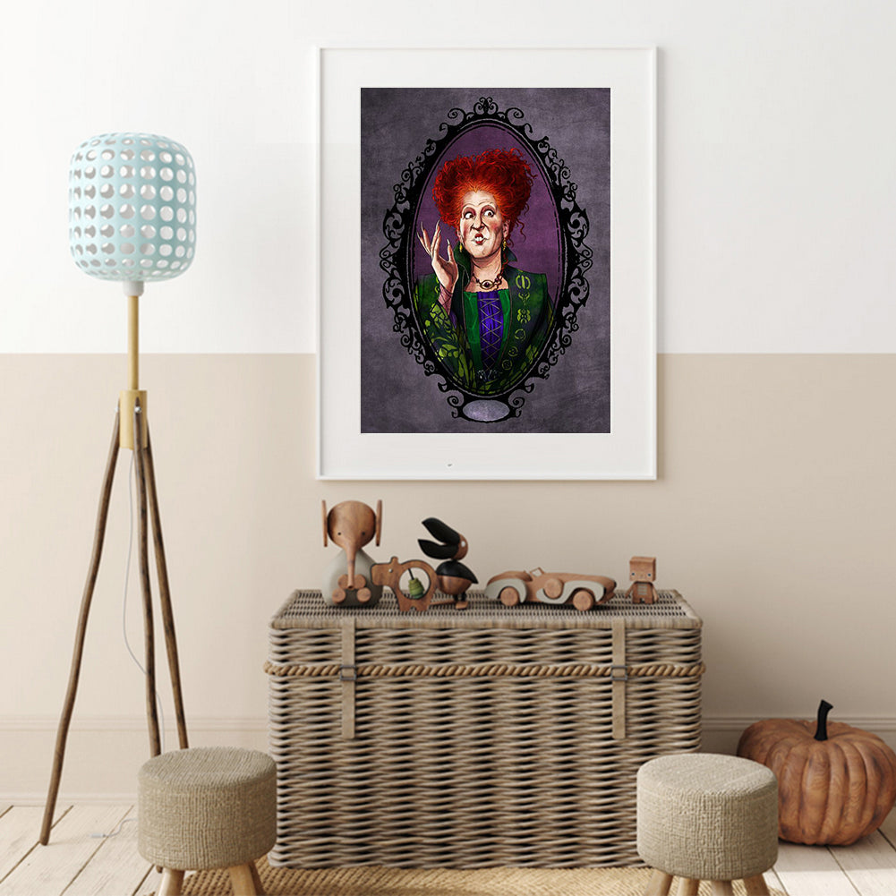 Halloween Character - Full Round Drill Diamond Painting 30*40CM