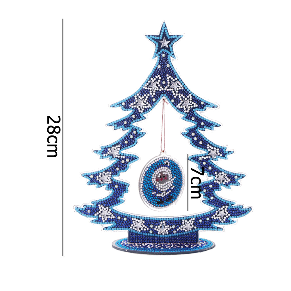 Luminous Christmas Tree DIY Special Shaped Diamond Painting Ornaments Kit