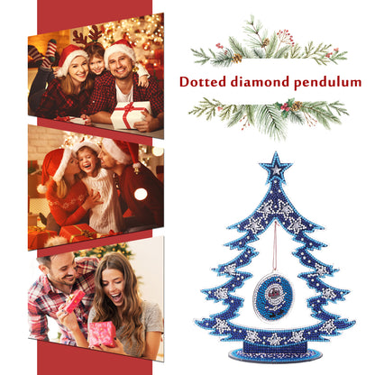 Luminous Christmas Tree DIY Special Shaped Diamond Painting Ornaments Kit