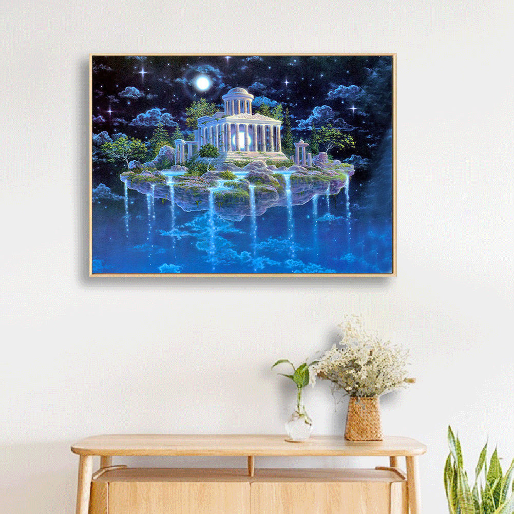 Moonlight City - Full Round Drill Diamond Painting 50*40CM