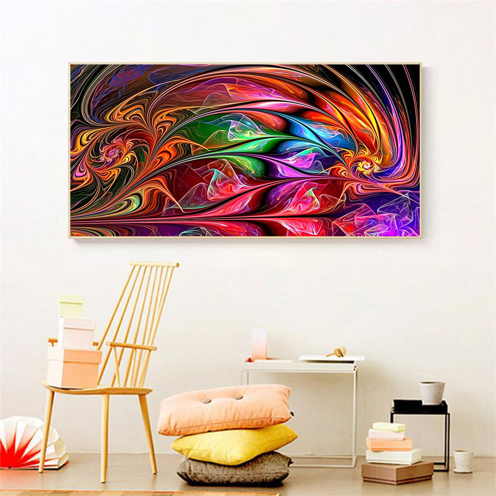 Colored Light - Full Round Drill Diamond Painting 80*40CM