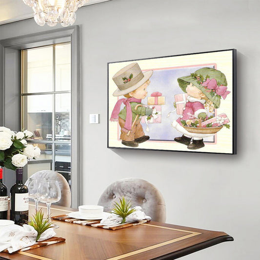 Kids Presents - Full Round Drill Diamond Painting 40*30CM