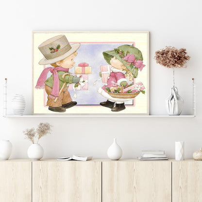 Kids Presents - Full Round Drill Diamond Painting 40*30CM