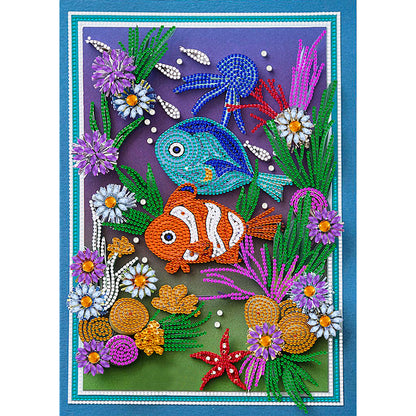 Clownfish - Special Shaped Drill Diamond Painting 30*40CM