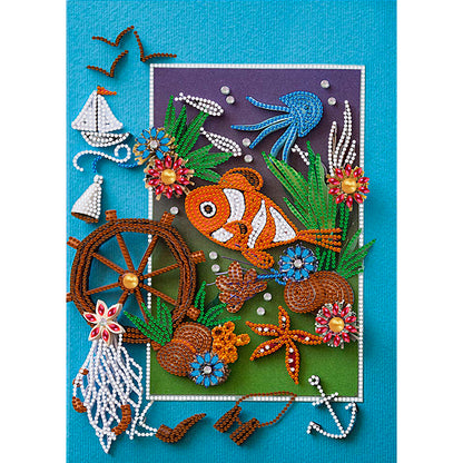 Clownfish - Special Shaped Drill Diamond Painting 30*40CM