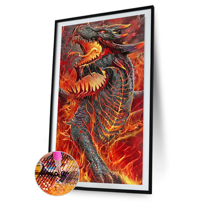 Dragon - Full Round Drill Diamond Painting 40*70CM