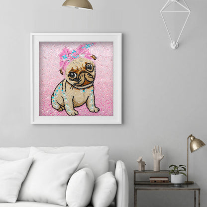 Dog - Special Shaped Drill Diamond Painting 30*30CM