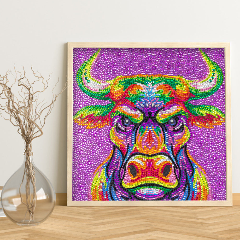 Cow - Special Shaped Drill Diamond Painting 30*30CM