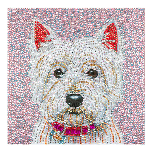 Dog - Special Shaped Drill Diamond Painting 30*30CM