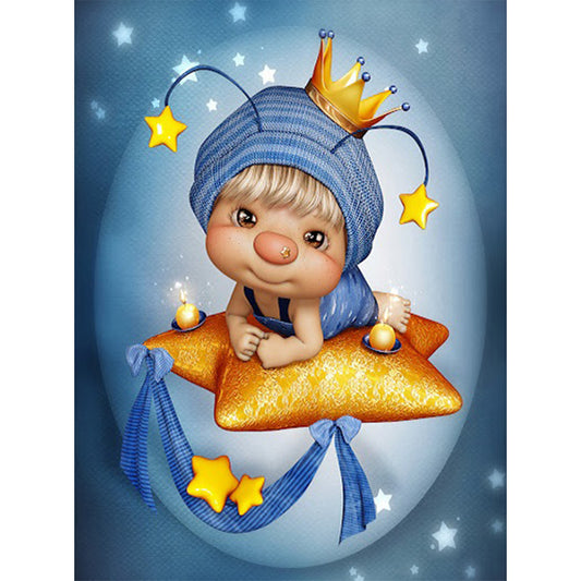 Elf Doll - Full Round Drill Diamond Painting 30*40CM