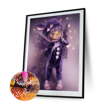 Elf Doll - Full Round Drill Diamond Painting 30*40CM