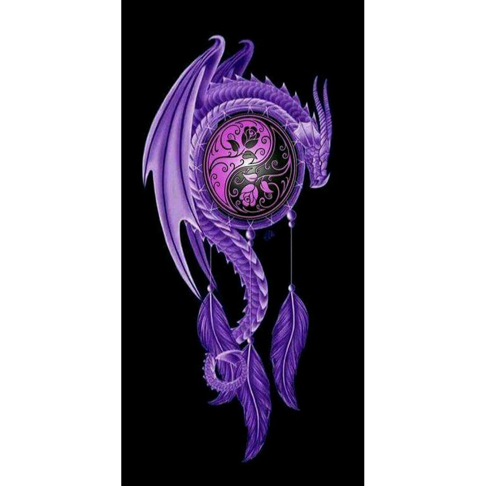 Dream Catcher - Full Round Drill Diamond Painting 30*60CM