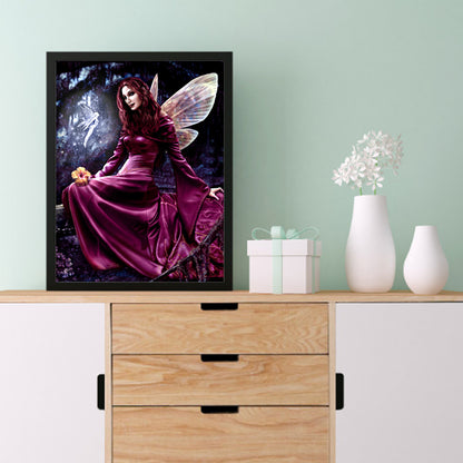 Beautiful Woman - Full Round Drill Diamond Painting 30*40CM