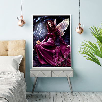 Beautiful Woman - Full Round Drill Diamond Painting 30*40CM