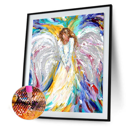 Girl - Full Round Drill Diamond Painting 30*40CM