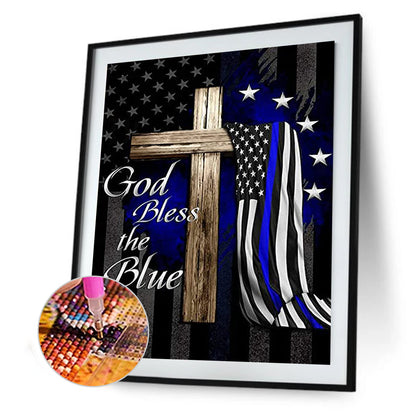 National Flag - Full Round Drill Diamond Painting 40*50CM