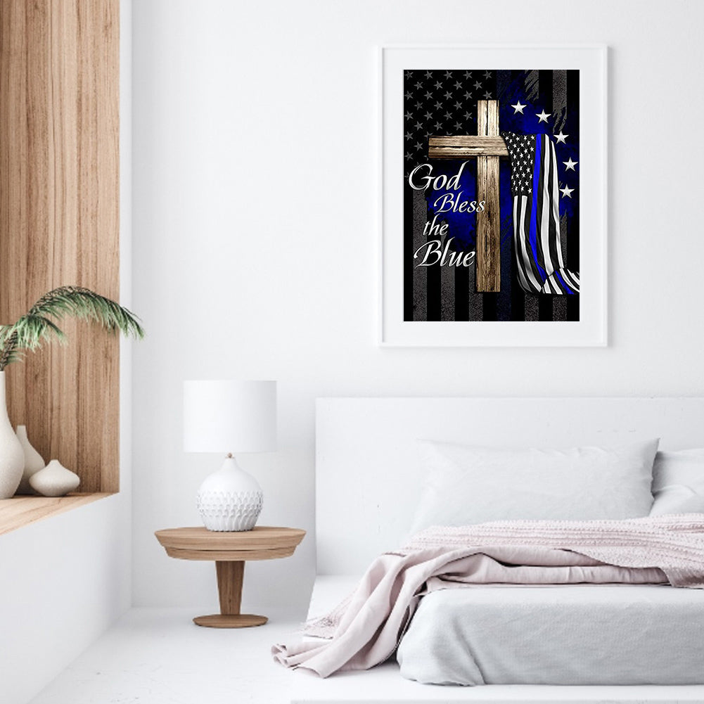 National Flag - Full Round Drill Diamond Painting 40*50CM