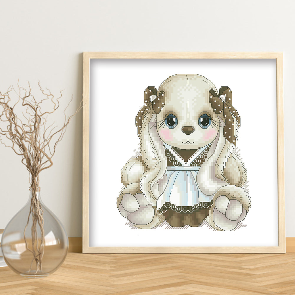 Rabbit - Full Round Drill Diamond Painting 30*30CM