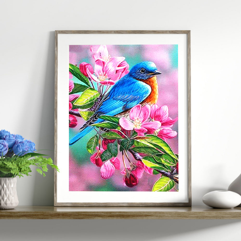 Bird - Full Round Drill Diamond Painting 30*40CM