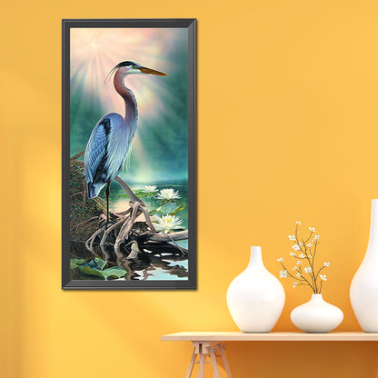 Crane - Full Square Drill Diamond Painting 40*85CM