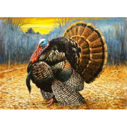 Turkeys - Full Round Drill Diamond Painting 40*30CM