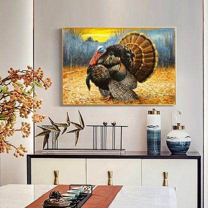 Turkeys - Full Round Drill Diamond Painting 40*30CM