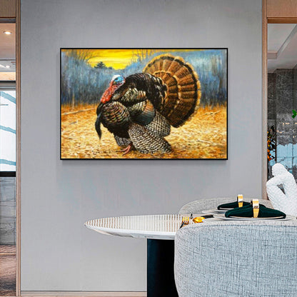 Turkeys - Full Round Drill Diamond Painting 40*30CM