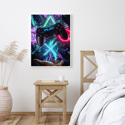 Cool Console - Full Round Drill Diamond Painting 30*40CM