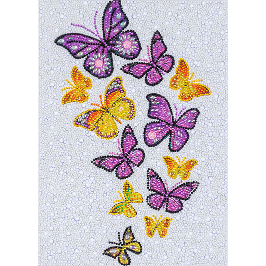 Butterfly - Special Shaped Drill Diamond Painting 30*40CM