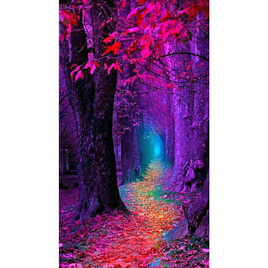 Forest Path - Full Square Drill Diamond Painting 40*70CM
