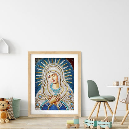 Virgin Mary - Special Shaped Drill Diamond Painting 40*50CM