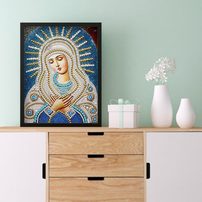 Virgin Mary - Special Shaped Drill Diamond Painting 40*50CM