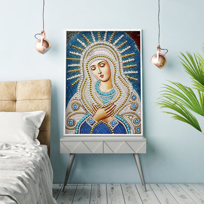 Virgin Mary - Special Shaped Drill Diamond Painting 40*50CM