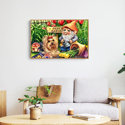 Gnome Goblin - Full Round Drill Diamond Painting 40*30CM