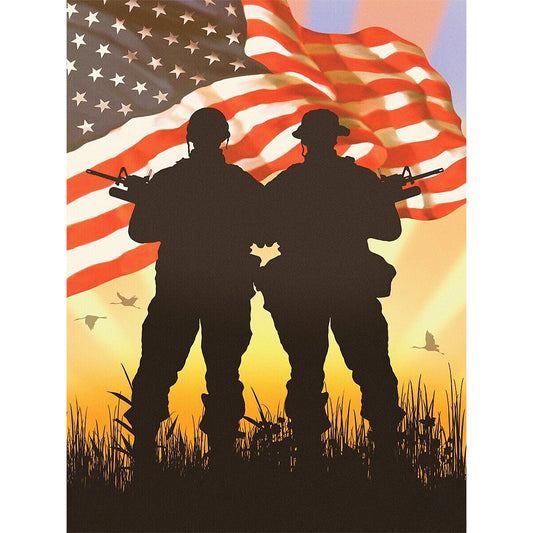 Flag - Full Round Drill Diamond Painting 30*40CM