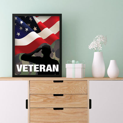 Flag - Full Round Drill Diamond Painting 30*40CM