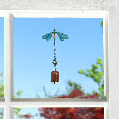 5D DIY Diamond Painting Wind Chime Bell Pendant Art Mosaic Kit Home Decor