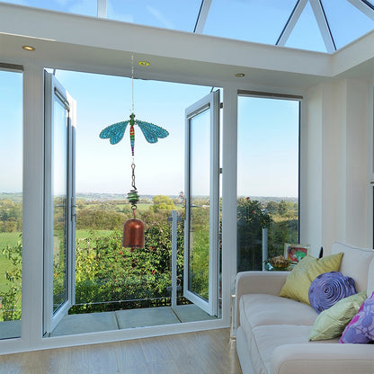 5D DIY Diamond Painting Wind Chime Bell Pendant Art Mosaic Kit Home Decor