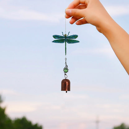 5D DIY Diamond Painting Wind Chime Bell Pendant Art Mosaic Kit Home Decor