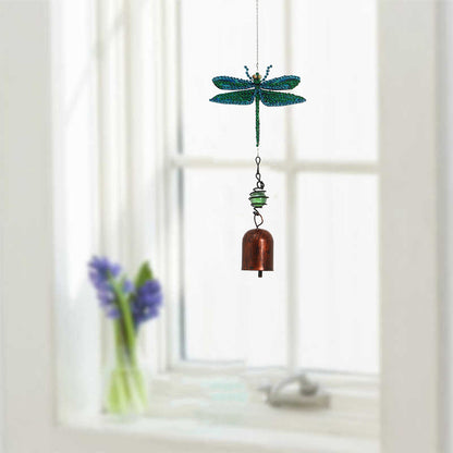 5D DIY Diamond Painting Wind Chime Bell Pendant Art Mosaic Kit Home Decor