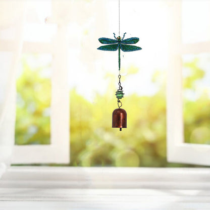 5D DIY Diamond Painting Wind Chime Bell Pendant Art Mosaic Kit Home Decor