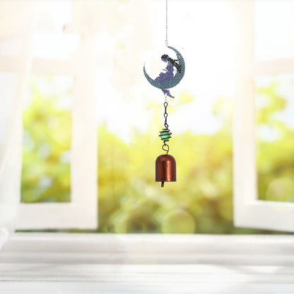 5D DIY Diamond Painting Wind Chime Bell Pendant Art Mosaic Kit Home Decor